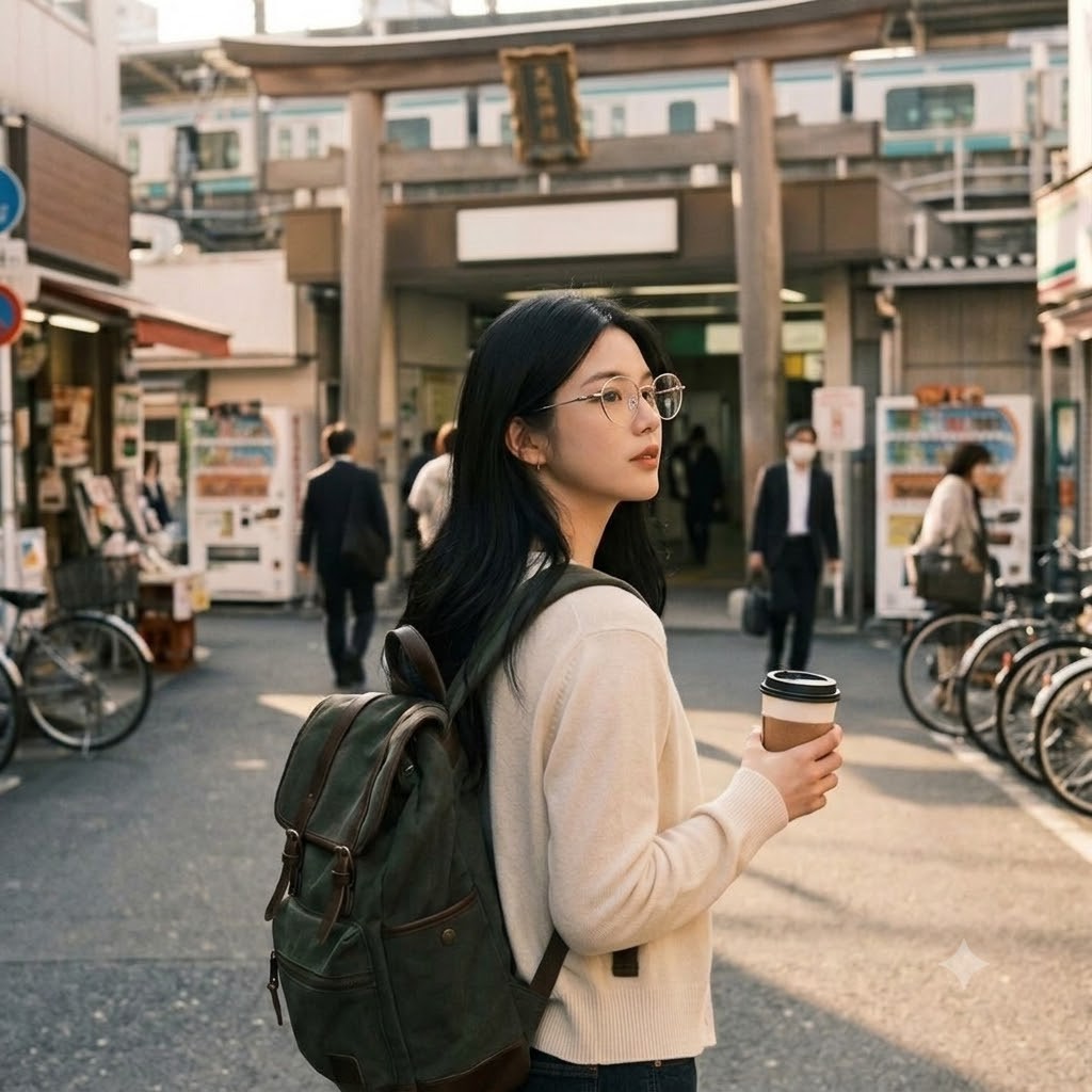 AI글래스는 이동 중에도 주변 정보를 빠르게 확인하는 데 도움을 줄 수 있습니다.